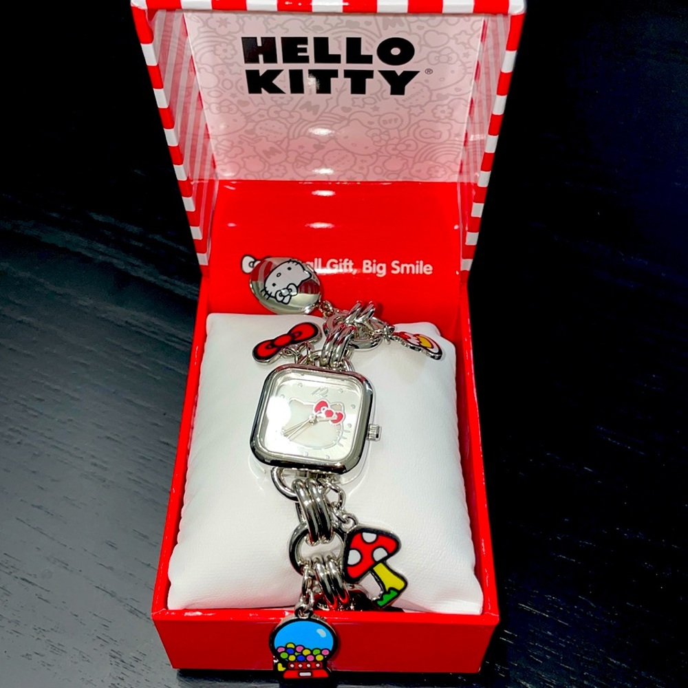 NIB Hello Kitty Charm Watch